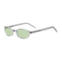 C3 Transparent Grey / Light Green